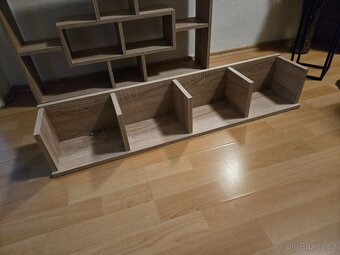 Nástěnné police 3x kusy - 5