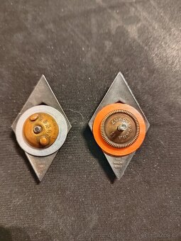 AG odznaky VVŠ 2x,rarita - 5