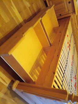 Celodřevěná ložnice - borovice - 5