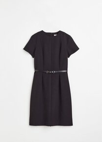 NOVÉ černé pouzdrové šaty H&M , vel.S (36) - 5