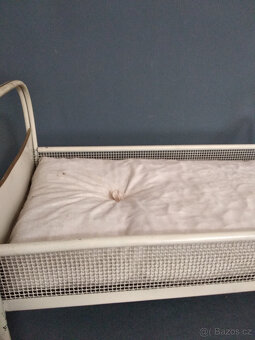Postýlka cca 30cm pro panenky secesní - 5