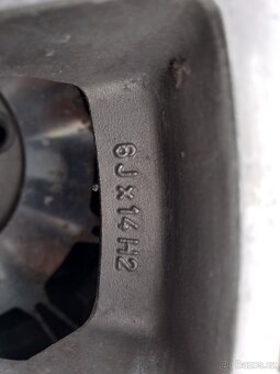 Alu kola 4x100, 6J x R14, 185/60R14 - 5