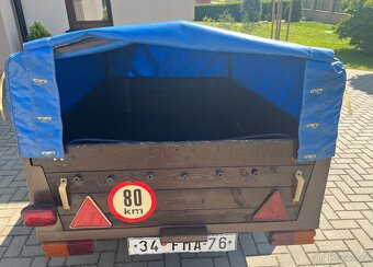 Přívěsný vozík INTKOS NP200 s plachtou STK 6/2029 - 5