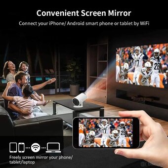 HY300 Plus – Výkonný Android projektor LED 4K 300ANSI - 5