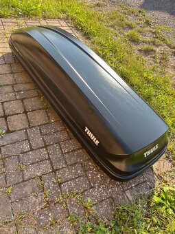 THULE PACIFIC 600 ČERNÝ,RAKEV,STREŠNÍ BOX,TOP STAV - 5
