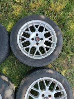 Letní alu sada kol 7,5x16  pneu 195/55R16 4x100 - 5
