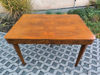 Art Deco jídelní rozkládací stůl Jindřich Halabala - 5