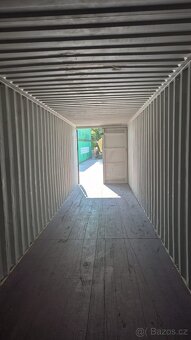 12m lodní kontejner – zachovalý stav, ideální pro stavbu. - 5