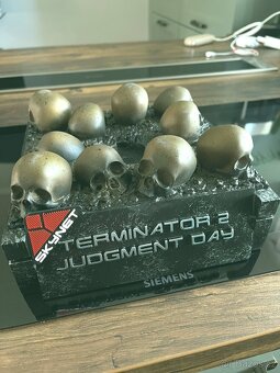 Terminator 2, busta Endosceleton s podstavcem - 5