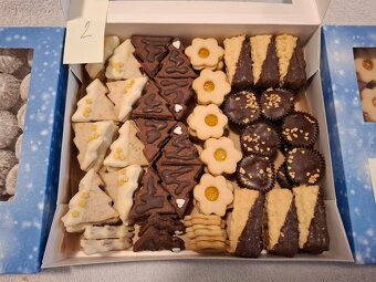 vánoční cukroví, poslední  zlevněné krabičky - 5