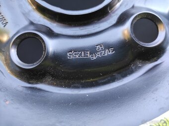 Dojezdové kolo 31/2Jx16H2 ET25,5 s pneu 125/85 R16 - 5