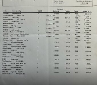 Škoda Octavia 1 1.4 16V pojízdné, ale ko motor nebo na oprav - 5
