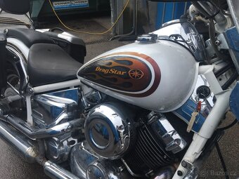 Yamaha XVS 650 Drag Star,Servisní knížka,krásné chromy - 5