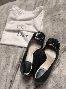 Luxusní lodičky Dior lakovaná kůže vel 38,5 - 5