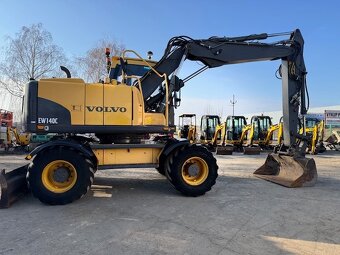 Kolový bagr Volvo EW140C - 5