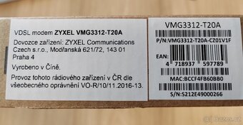 Nový VDSL modem ZyXEL VMG3312-T20A - 5