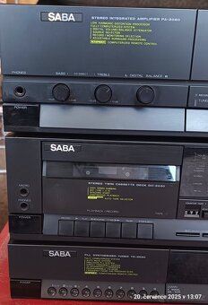 SABA Hifi věž vynikající zvukově jako Grundig - 5