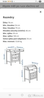 Přebalovací pult/komoda - 5
