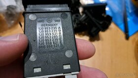 Spínače, ovladače, záslepky, blikače pro Golf IV, Bora - 5