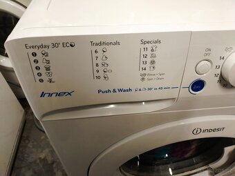 Prodám plně funkční pračku zn. Indesit 6 kg ---Dovezu - 5
