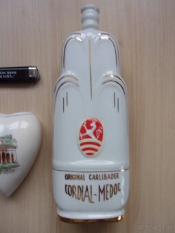 3x STARÝ PORCELÁN A KERAMIKA Z LÁZNÍ - K. VARY, MAR. LÁZNĚ - 5