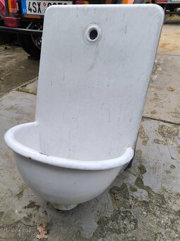 Litinová smaltovaná výlevka - 5