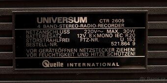 UNIVERSUM CTR 2605 - 5