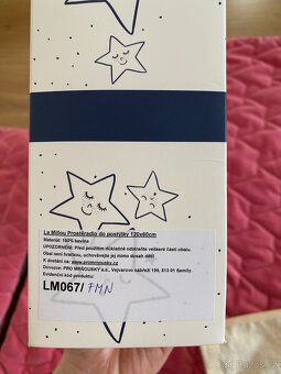 Set do postýlky La Millou sada polštářku, deky a prostěradla - 5