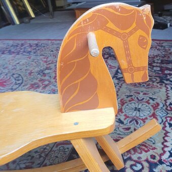Dřevěný houpací kůň - 5