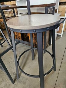 Nový barový set - stůl + 2x židle Vasagle - 5
