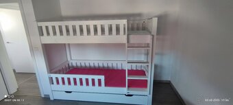 Prodám dřevěnou patrovou postel - 5
