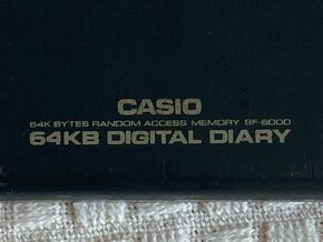 Casio BOSS digitální deník 64KB - 5