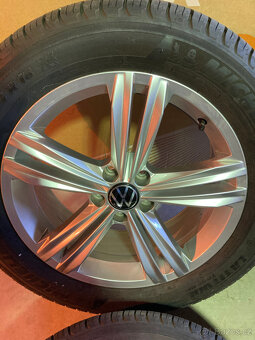 Alu disky R18 5x112 Sebring pro VW Tiguan + pneu - 5