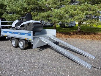Sklápěcí přívěs DEBON PW 1.2 ELEKTRO, 300x160x30, 560 kg, 2 - 5