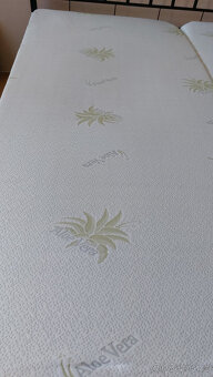 2ks Matrace Orthopedic 200x90x22cm, Aloe Vera - 5