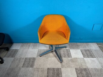 Designová židle Vitra Softshell Chair 2 kusy oranž - 5