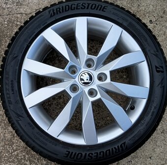 Disky originální Škoda Octavia III 5x112 R17 Crystal - 5