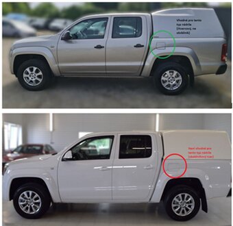Lemy blatníků Volkswagen Amarok 2010-2016 - 5