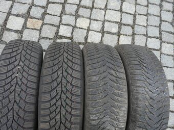 ZIMNÍ PNEU + DISKY 175/65R14 ŠKODA ,VW SEAT 14" - 5