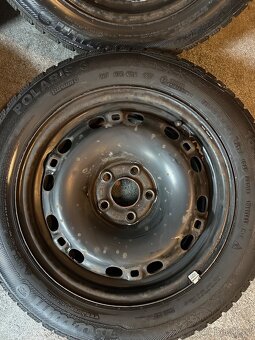 Plechové Disky 5X100 R15 Zimní Pneu 185/60/15 - 5