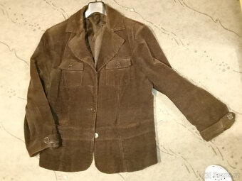 Manšestrové sako dámské vel. 42 - 5