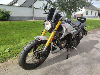 F.B Mondial HPS 125i Hipster šedá - 5