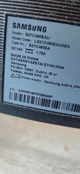Samsung LCD monitor 27" /VA/FHD/75Hz/4ms30dnů použitý - 5