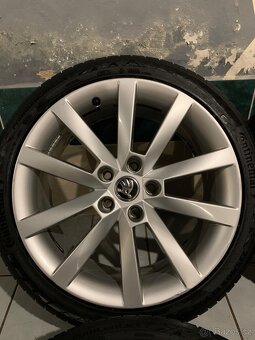 Alu kola Škoda R18 5X112 NOVÉ LETNÍ PNEU 225/40 R18 ALARIS - 5
