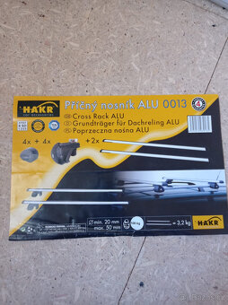 Příčné nosníky Hakr Alu 1080 mm 0013 pro vozy s podélníky - 5