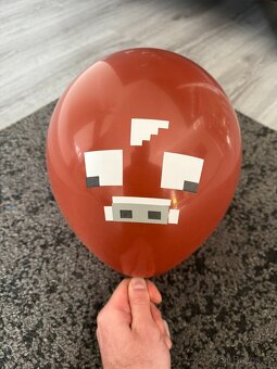 Nafukovací párty balónky Minecraft - 5