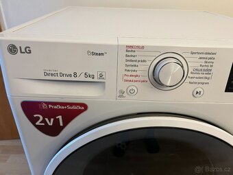 Pračka se sušičkou LG F84J6TG0W 8/5kg - 5