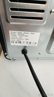 🔥 Elektrická trouba 48 l – NOVÁ, nepoužitá - 5