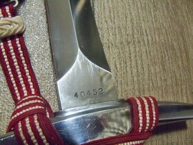 Švýcarský důstojnický kordík s portepee - 5