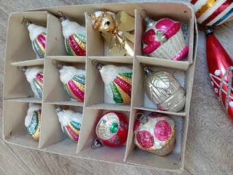 Retro vánoční ozdoby - 5